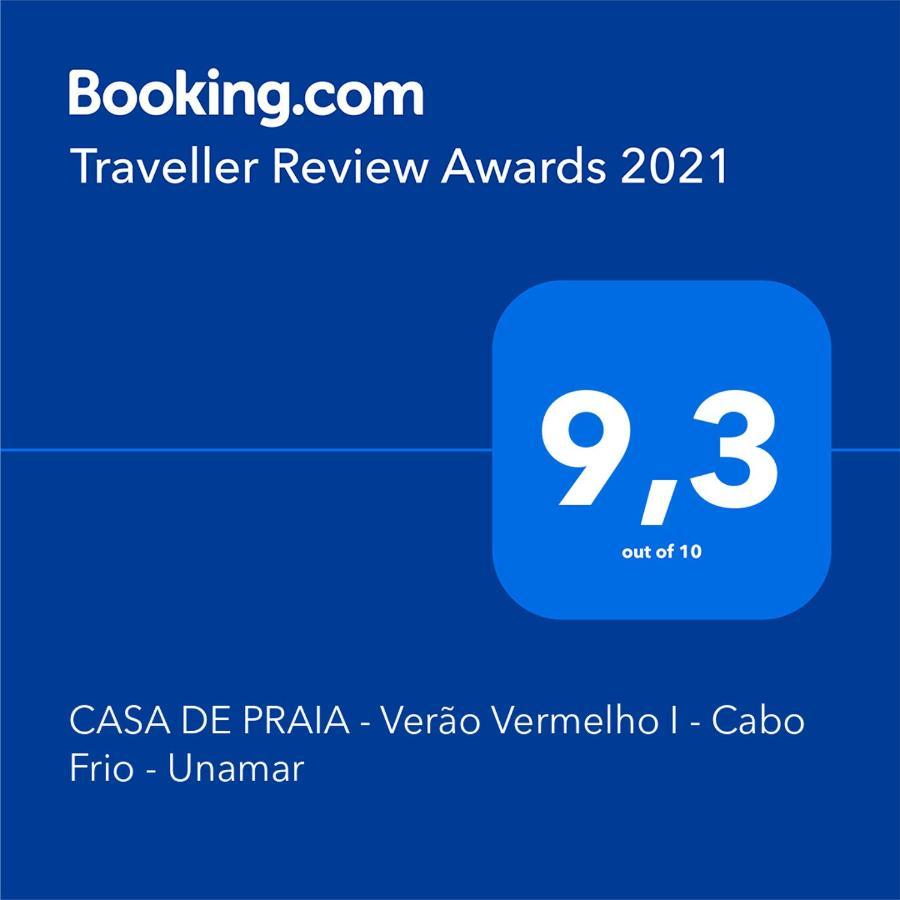 CASA DE PRAIA - Verão Vermelho I - Cabo Frio - Unamar Exterior foto